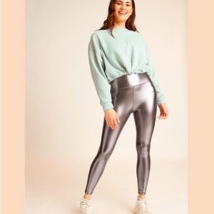 Knix X Bird Papaya Metallic Leggings